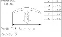 Perfil T 18 Sem Abas - Imagem Complementar